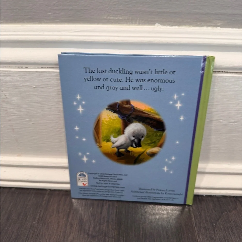 Bedtime Stories: The Ugly Duckling Hardcover Reading Book for Kids Toddlers